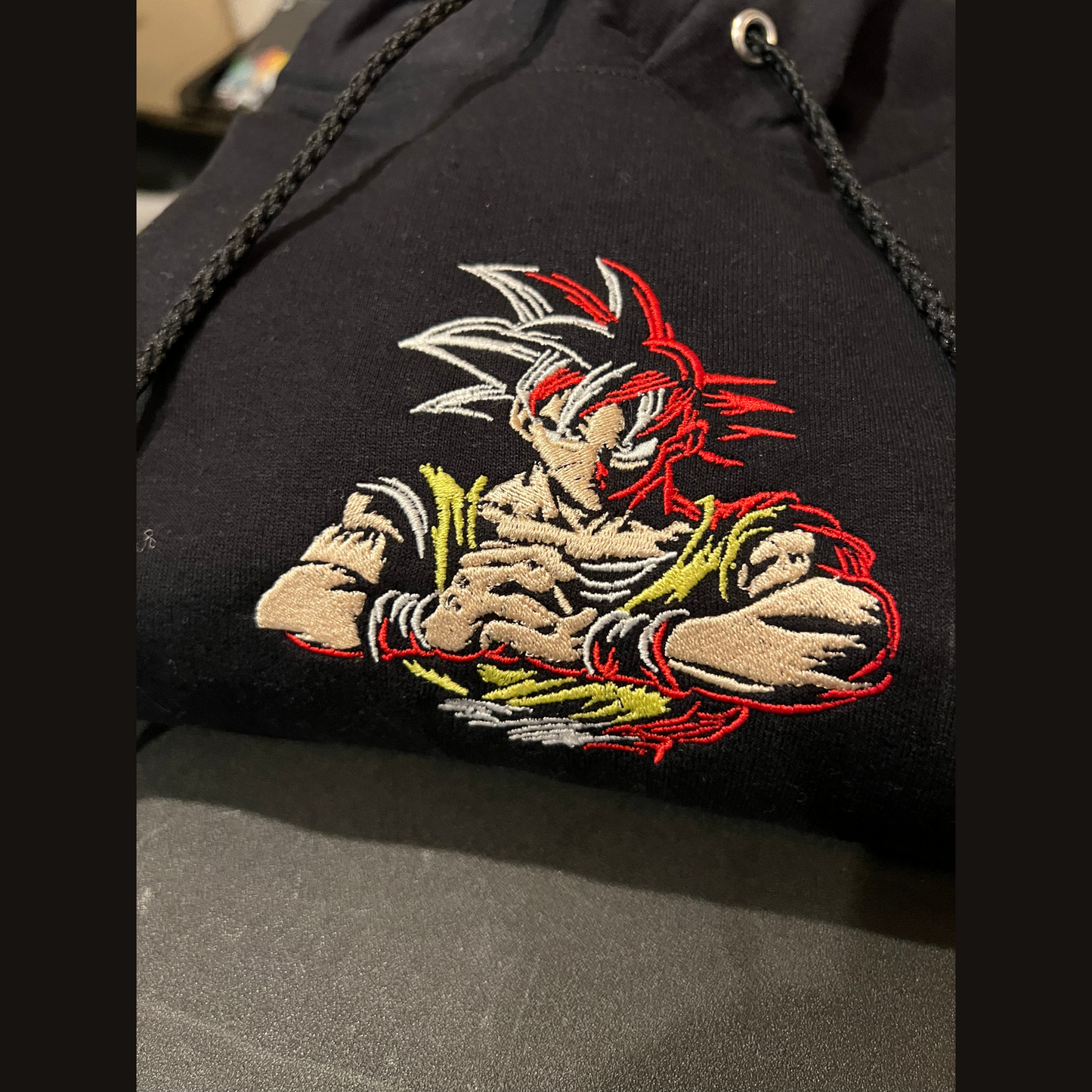 Goku Embroidered Sweatshirt