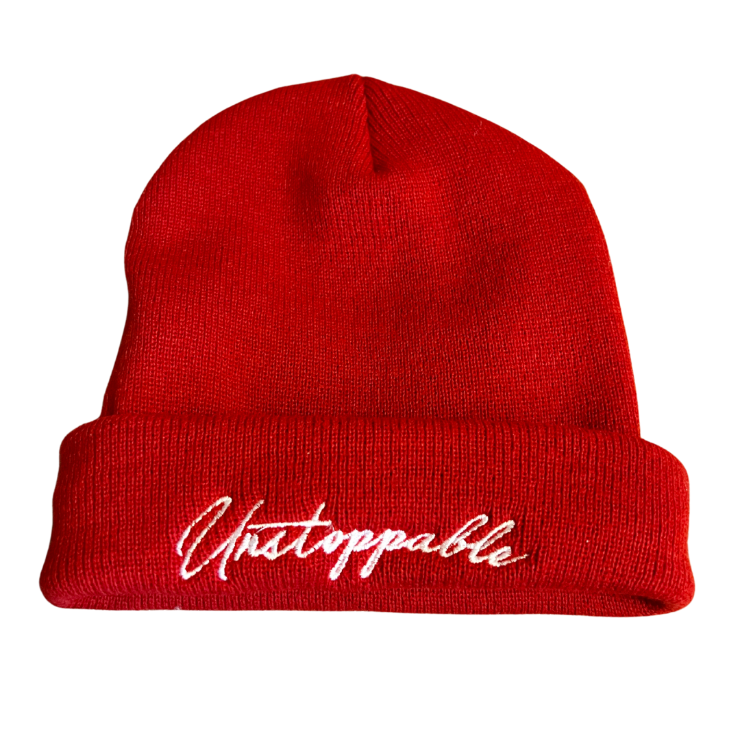 Unstoppable Embroidered Beanies