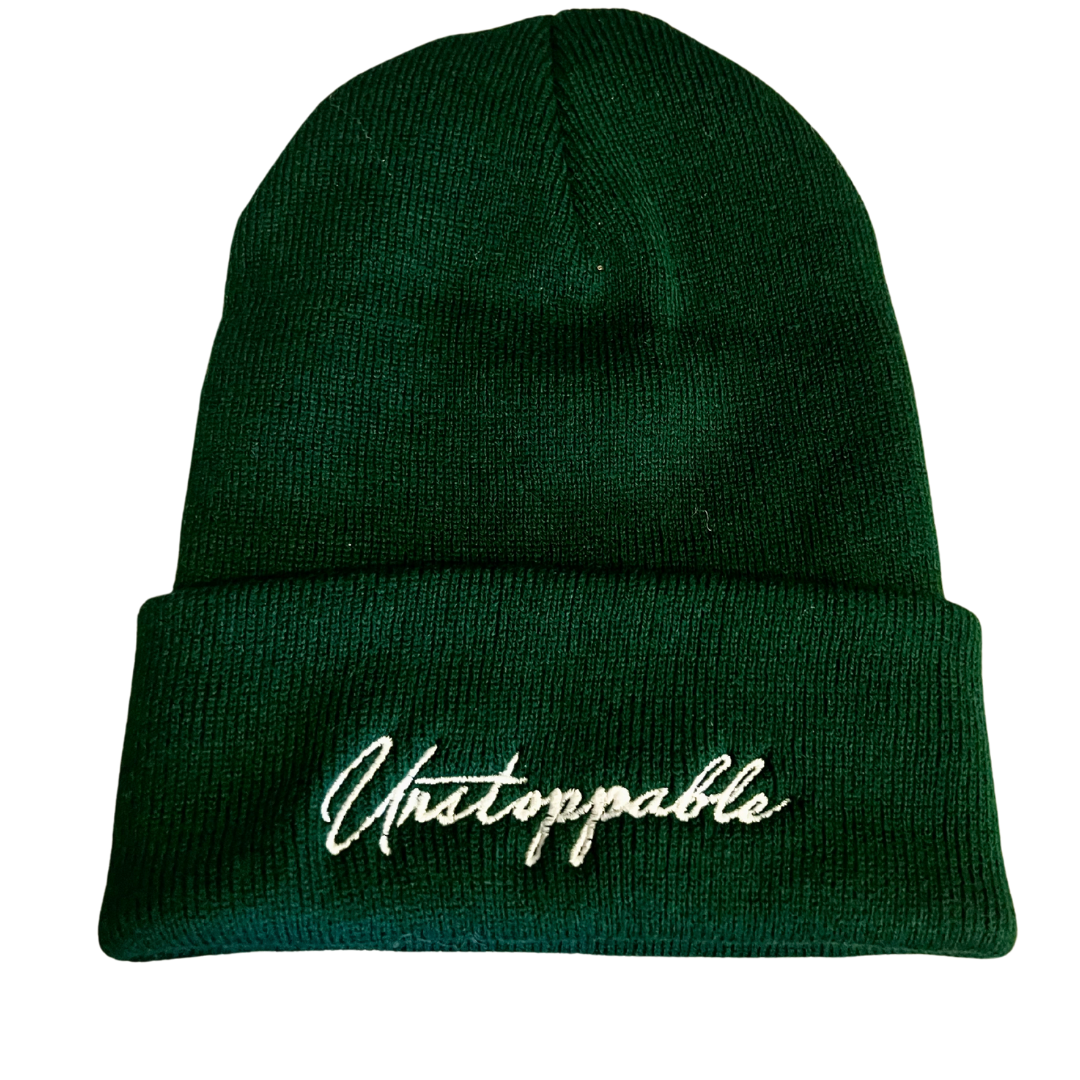 Unstoppable Embroidered Beanies