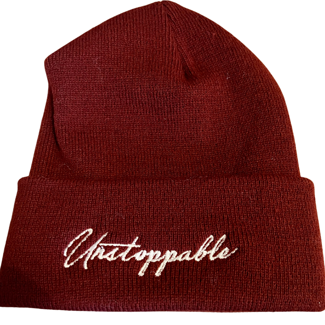 Unstoppable Embroidered Beanies