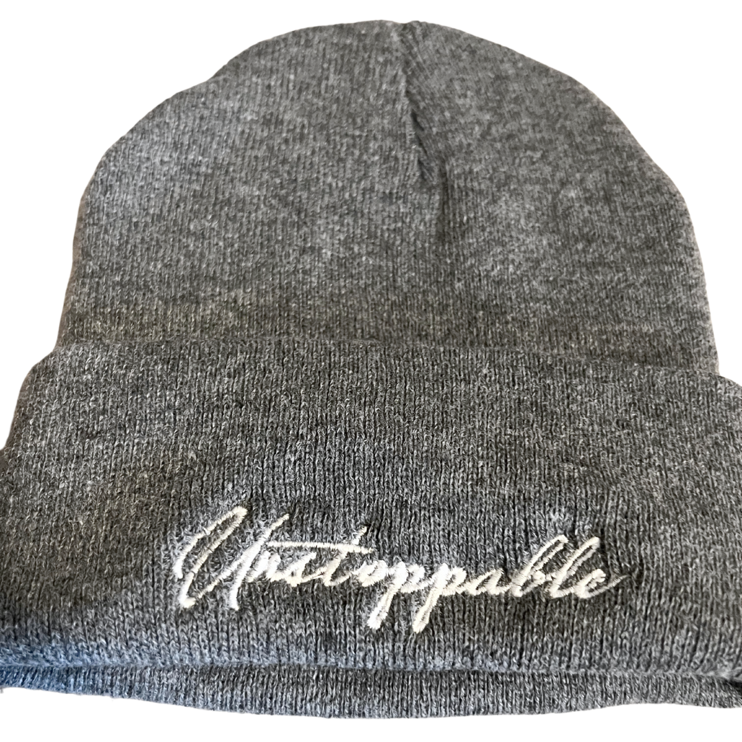 Unstoppable Embroidered Beanies