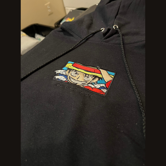 Luffy Embroidered Sweatshirt