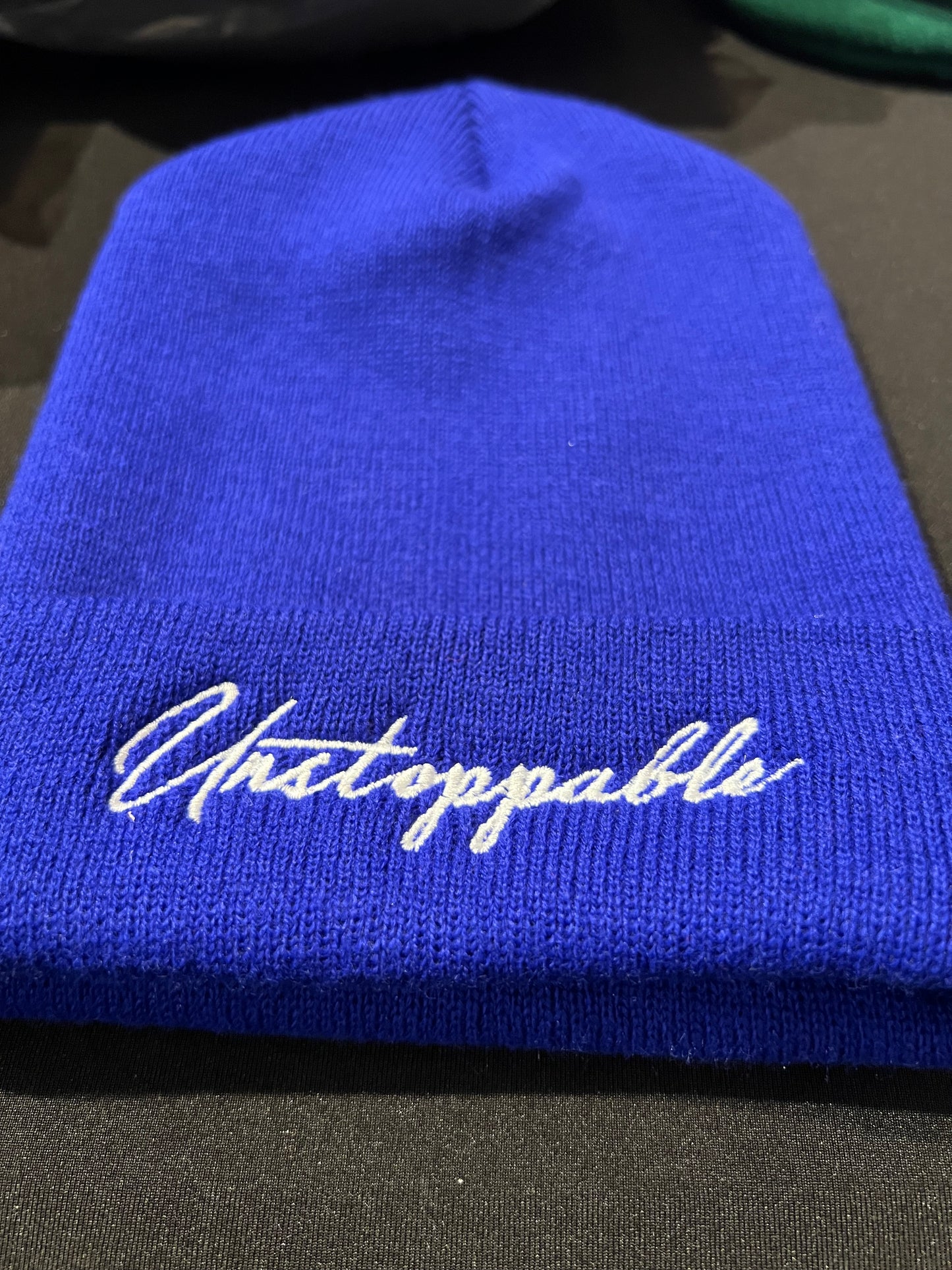 Unstoppable Embroidered Beanies