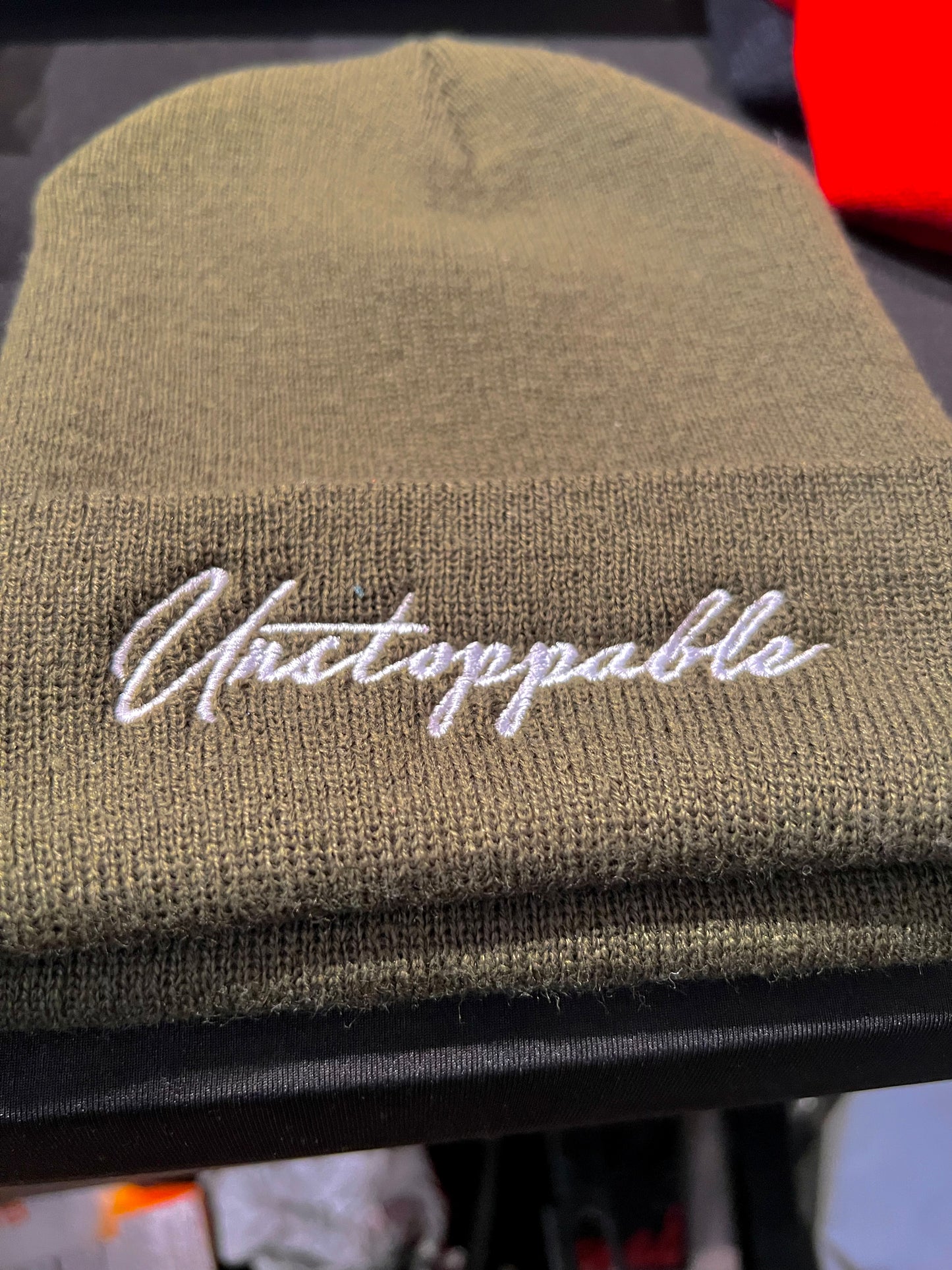 Unstoppable Embroidered Beanies